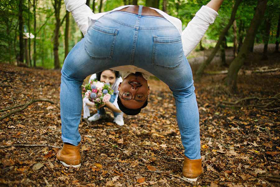 Fun Wedding Photos