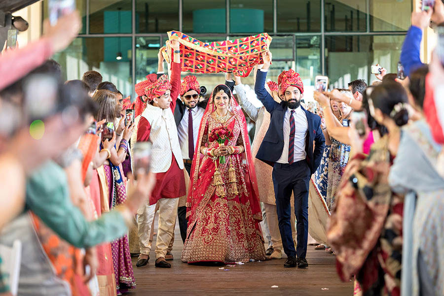 Bright Colourful Wedding Photography