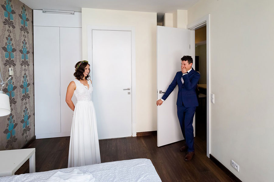 First Look Bridesmaid Priceless Reactions
