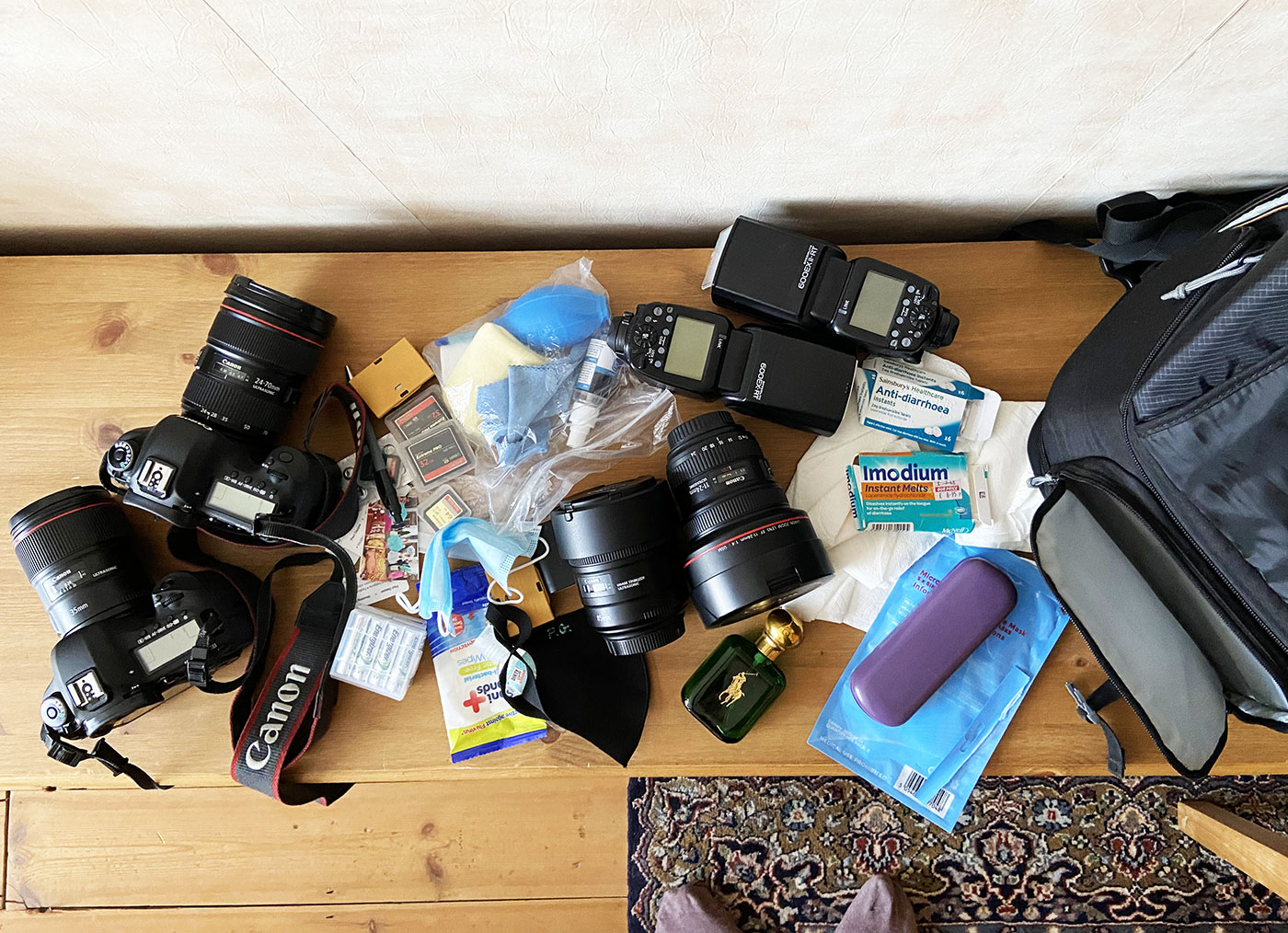 Paul Gapper Kit Bag