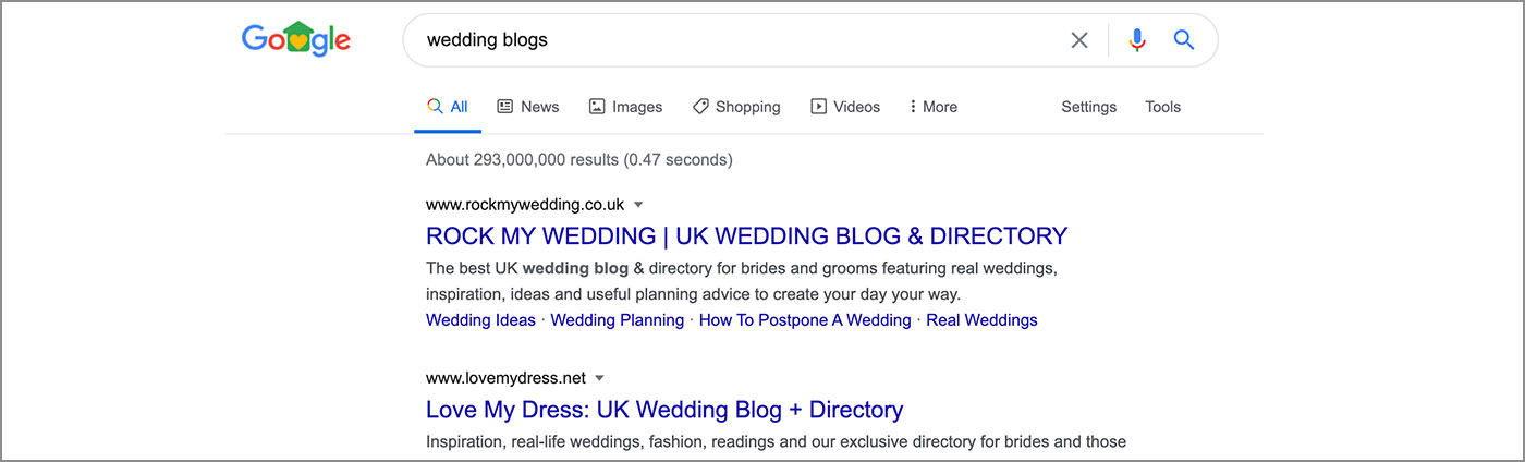 Wedding Blogs
