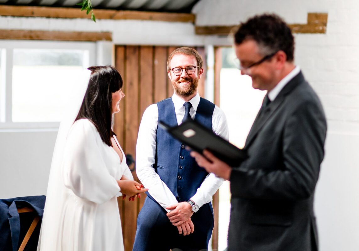 Design, write and conduct a bespoke non-religious wedding or partnership ceremony