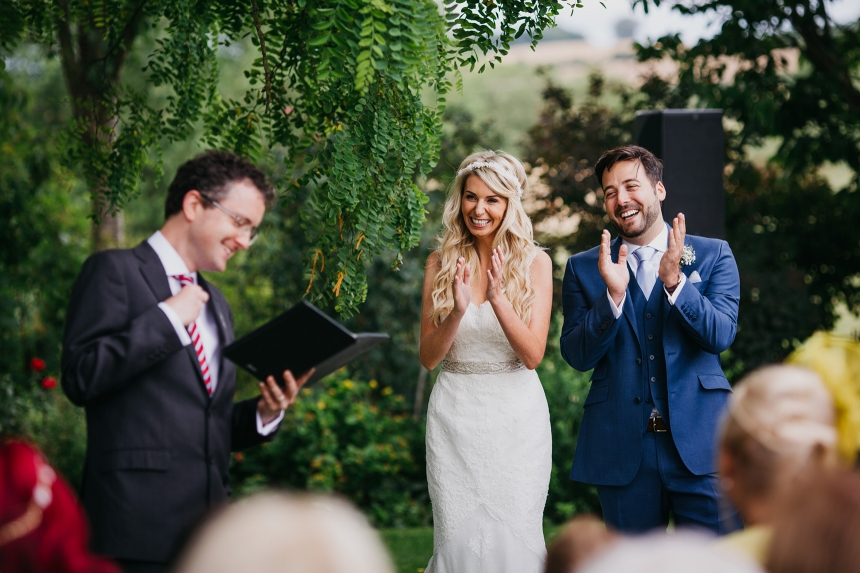 Design, write and conduct a bespoke non-religious wedding or partnership ceremony