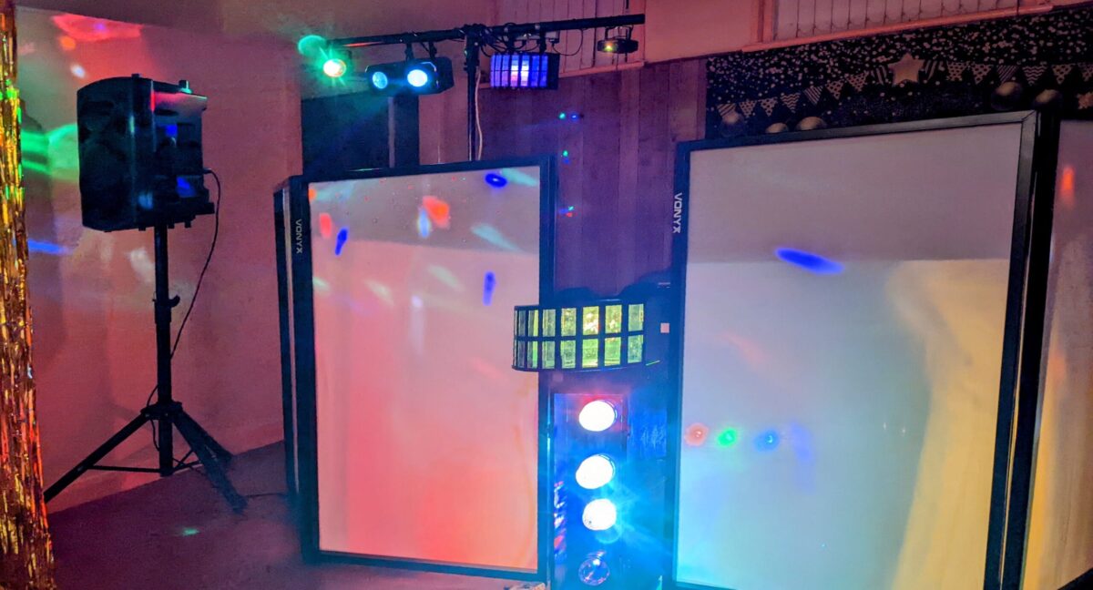 Boogie the night away with your personalised disco.