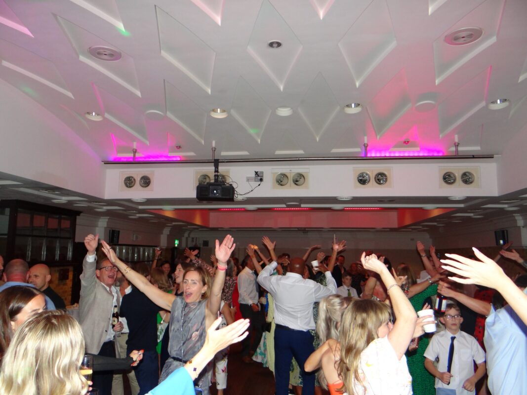 Wedding DJ Service - Evening all white wedding package