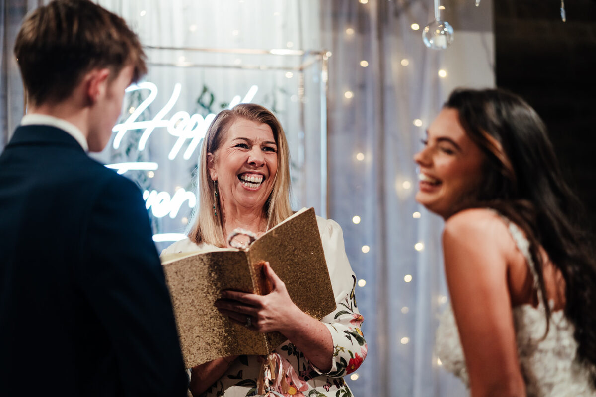 A personalised wedding ceremony