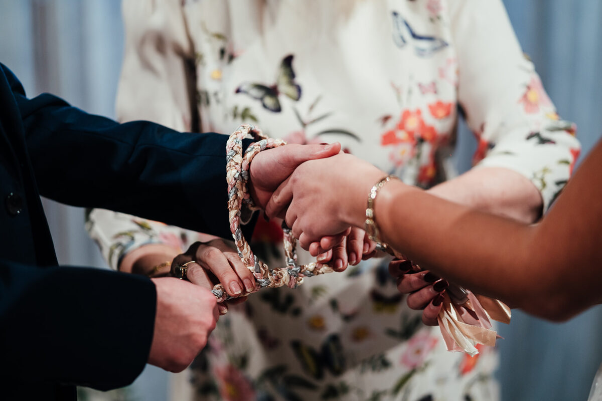 A personalised wedding ceremony