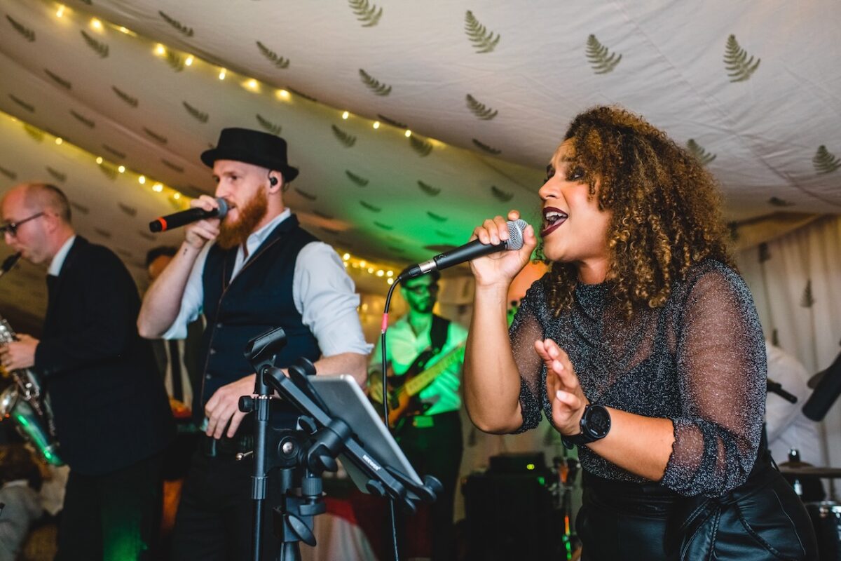 Live Band 5 piece. Optional extras: Bandeoke, DJ, live ceremony music, live drinks reception music