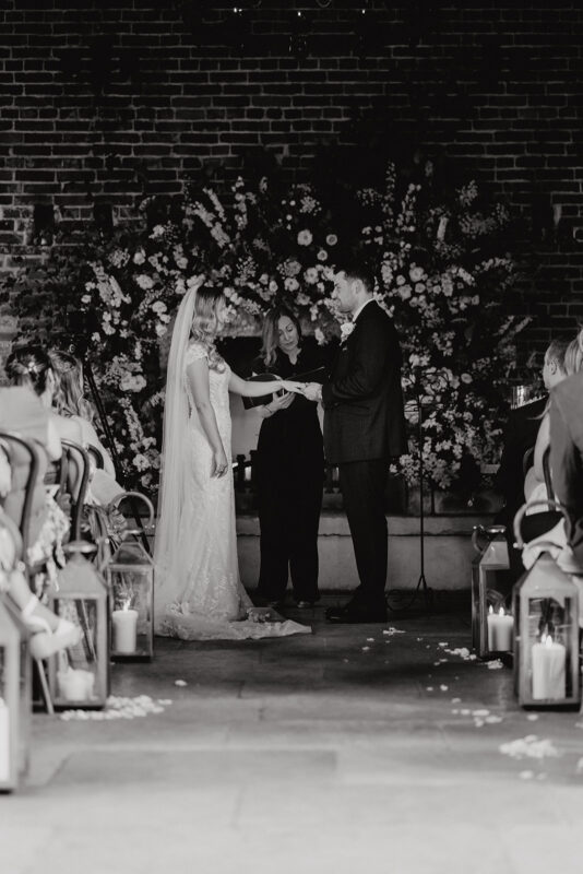 A personalised Wedding Ceremony full of joy!