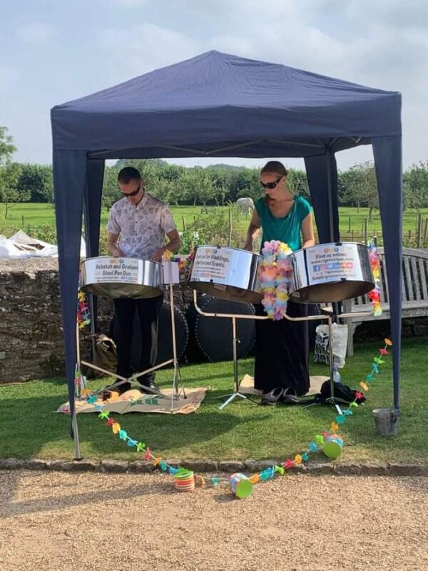 Ceremony and Reception Steel Pan music