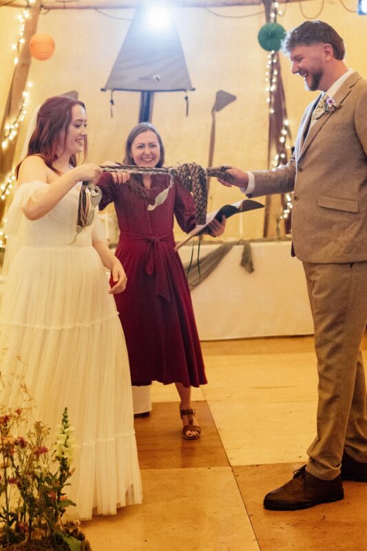 A unique Elopement Ceremony