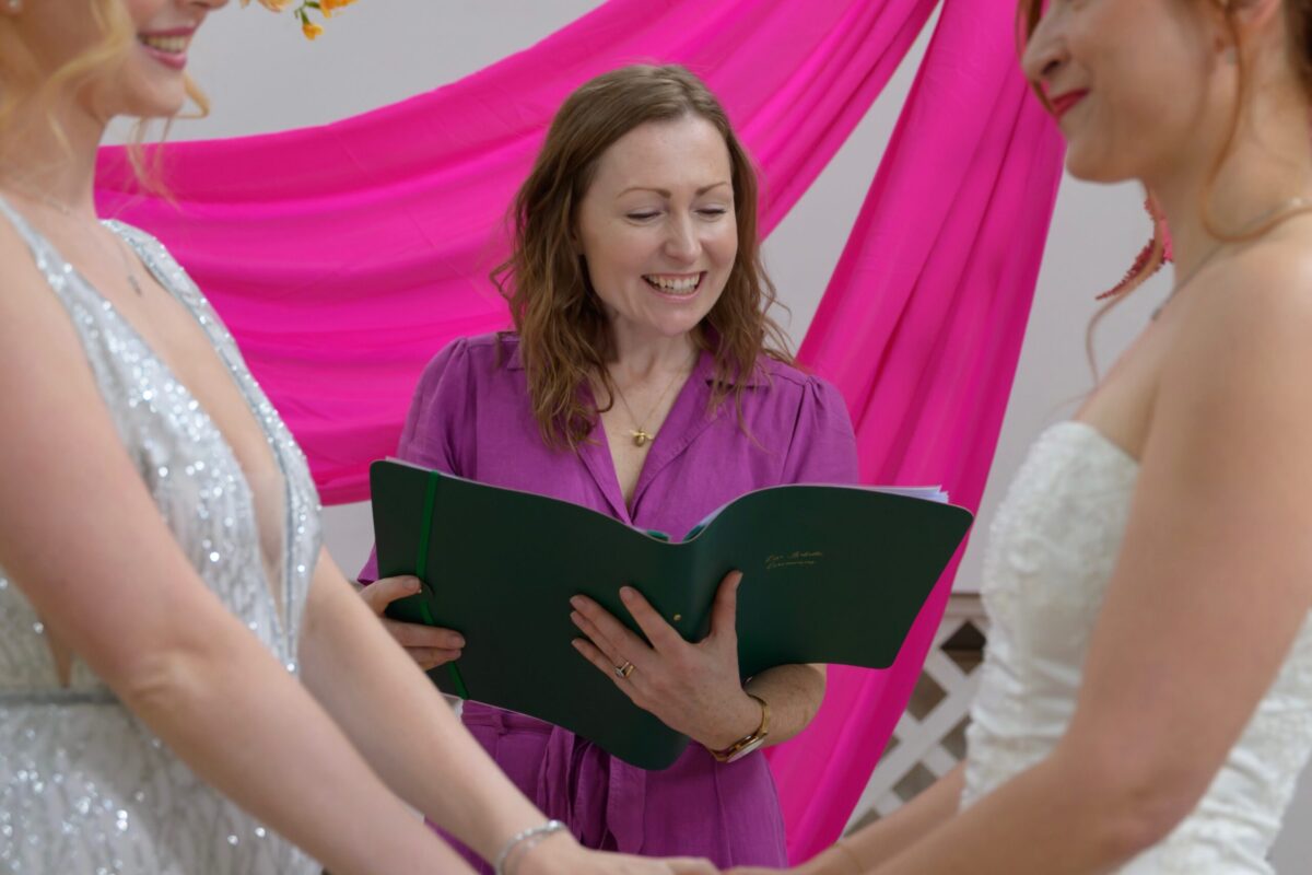 A unique Elopement Ceremony